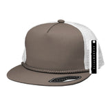 Academy Fits 2071G Rope Trucker Snapback Hat