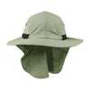 Juniper J7002A 4 Panel Flap Cap with Wide Brim