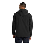 Port Authority J706 Textured Hooded Soft Shell Jacket