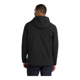 Port Authority J706 Textured Hooded Soft Shell Jacket