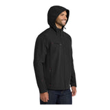 Port Authority J706 Textured Hooded Soft Shell Jacket