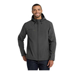 Port Authority J706 Textured Hooded Soft Shell Jacket