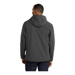 Port Authority J706 Textured Hooded Soft Shell Jacket