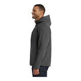 Port Authority J706 Textured Hooded Soft Shell Jacket