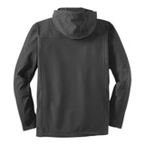 Port Authority J706 Textured Hooded Soft Shell Jacket