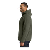 Port Authority J706 Textured Hooded Soft Shell Jacket