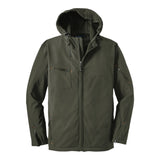 Port Authority J706 Textured Hooded Soft Shell Jacket