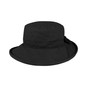 Juniper J9704 Waxed Cotton Canvas Ladies' Wide Brim Bucket Hat - 