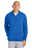 Sport-Tek JST488 Repeat 1/2-Zip Long Sleeve Hooded Jacket