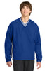 Sport-Tek JST62 Tipped V-Neck Raglan Wind Shirt