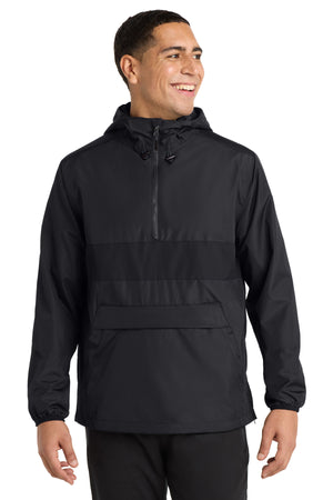 Sport-Tek JST65 Zipped Pocket Anorak - 