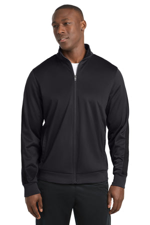 Sport-Tek JST94 Tricot Sleeve Stripe Track Jacket - 