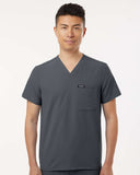 Jaanuu Holmes Everyday V-Neck Scrub Top with 1 Pocket M10001