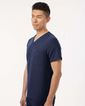 Jaanuu Holmes Everyday V-Neck Scrub Top with 1 Pocket M10001