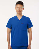 Jaanuu Holmes Everyday V-Neck Scrub Top with 1 Pocket M10001