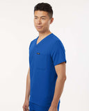 Jaanuu Holmes Everyday V-Neck Scrub Top with 1 Pocket M10001