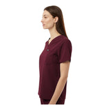 Jaanuu Women's Rhena Essential 1-Pocket Scrub V-Neck Top W10001