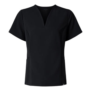 Jaanuu Women's Calix Fit & Flare V-Neck Scrub Top W10003 - 