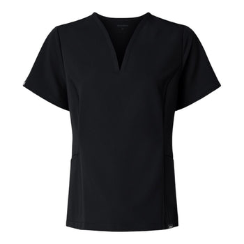 Jaanuu Women's Calix Fit & Flare V-Neck Scrub Top W10003