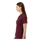 Jaanuu Women's Calix Fit & Flare V-Neck Scrub Top W10003