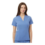 Jaanuu Women's Calix Fit & Flare V-Neck Scrub Top W10003