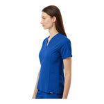 Jaanuu Women's Calix Fit & Flare V-Neck Scrub Top W10003