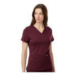 Jaanuu Women's Cesi Ultrasoft V-Neck Scrub Top W30003