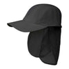 Juniper J7216 Taslon UV 5 Panel Cap with Mesh Tuck Away Flap