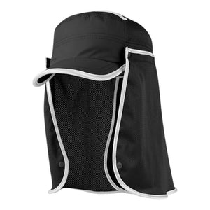 Juniper J7241 Taslon UV Fidel Cap with Flap - 