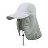 Juniper J7240B Taslon UV Folding Bill Cap with Mesh Flap