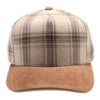 PitBull PLD11 5 Panel Plaid Sandwich Visor Cap