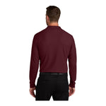 Port Authority K200LS Wearever Signature Pique Long Sleeve Polo