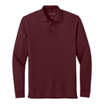 Port Authority K200LS Wearever Signature Pique Long Sleeve Polo