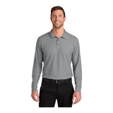 Port Authority K200LS Wearever Signature Pique Long Sleeve Polo