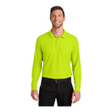 Port Authority K200LS Wearever Signature Pique Long Sleeve Polo