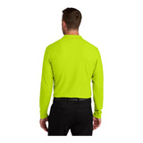 Port Authority K200LS Wearever Signature Pique Long Sleeve Polo