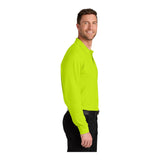 Port Authority K200LS Wearever Signature Pique Long Sleeve Polo