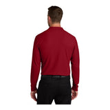 Port Authority K200LS Wearever Signature Pique Long Sleeve Polo