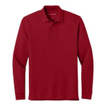 Port Authority K200LS Wearever Signature Pique Long Sleeve Polo