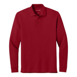 Port Authority K200LS Wearever Signature Pique Long Sleeve Polo