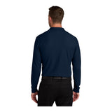 Port Authority K200LS Wearever Signature Pique Long Sleeve Polo
