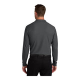 Port Authority K200LS Wearever Signature Pique Long Sleeve Polo