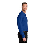 Port Authority K200LS Wearever Signature Pique Long Sleeve Polo