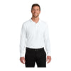 Port Authority K200LS Wearever Signature Pique Long Sleeve Polo