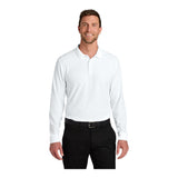 Port Authority K200LS Wearever Signature Pique Long Sleeve Polo