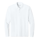 Port Authority K200LS Wearever Signature Pique Long Sleeve Polo