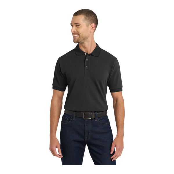 Port Authority K420 Heavyweight Cotton Pique Polo