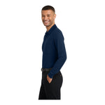 Port Authority K500LSP Silk Touch Long Sleeve Polo with Pocket