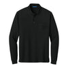 Port Authority K500LSP Silk Touch Long Sleeve Polo with Pocket