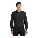 Port Authority K500LS Silk Touch Long Sleeve Polo